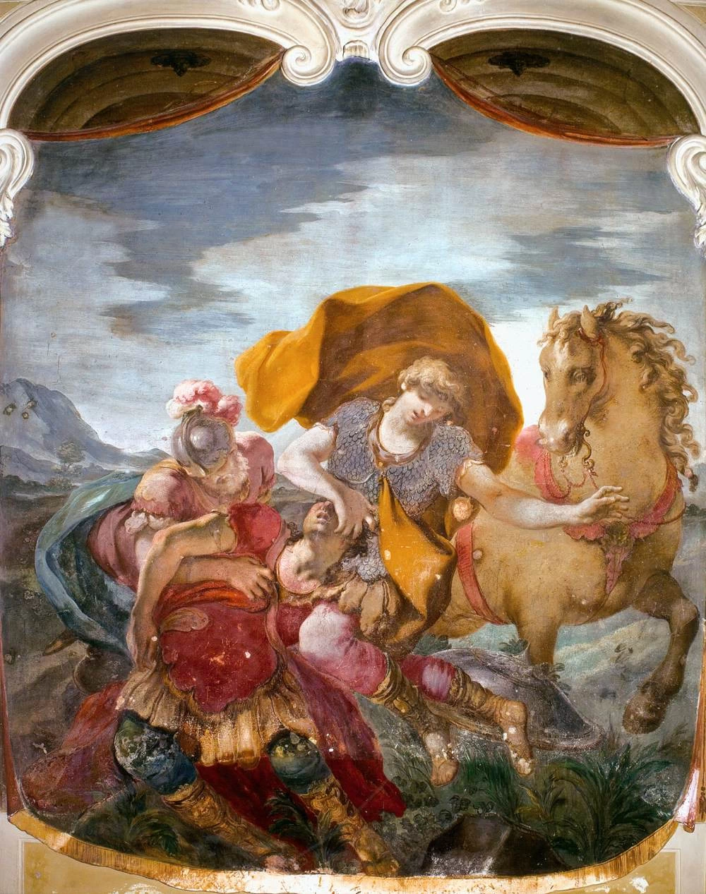 Decorazione del portego - Casino Correr, Murano